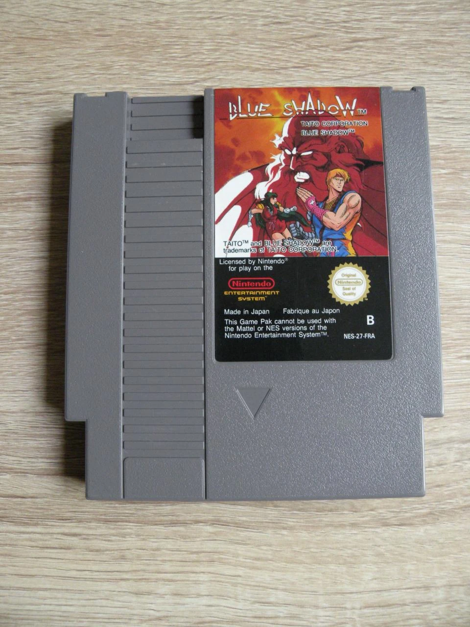 Jeu Blue Shadow Nintendo NES